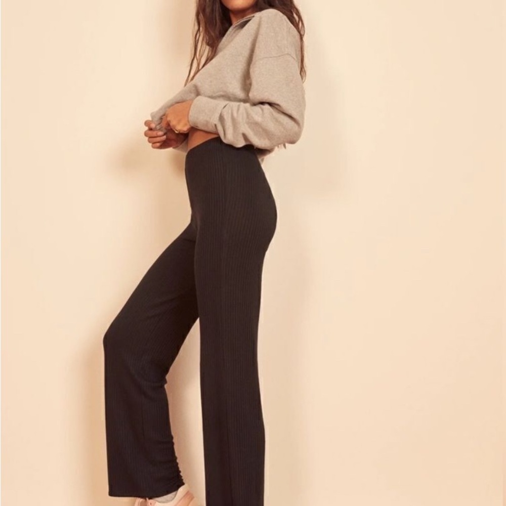 Reformation Ribbed Pants